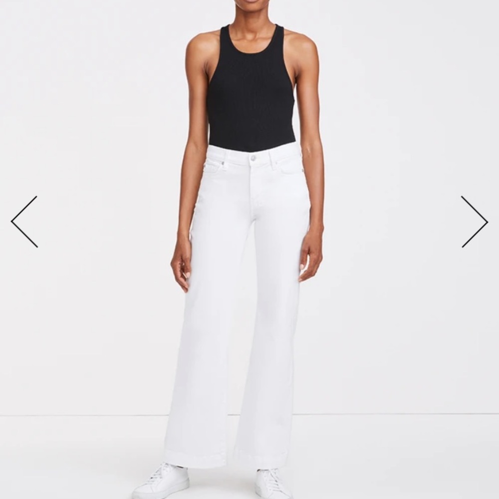 7 for all mankind white Dojo’s